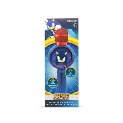 MICROFONO KARAOKE CON ALTOPARLANTE SENZA FILI SONIC CON LUCE LED POPSING - The Shop Gamer