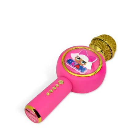 MICROFONO KARAOKE CON ALTOPARLANTE WIRELESS LOL SURPRISE! GLAM CON LUCE LED POPSING - The Shop Gamer
