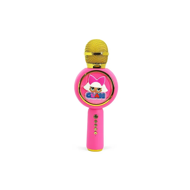 KARAOKE MICROPHONE WITH WIRELESS SPEAKER LOL SURPRISE! GLAM WITH LED LIGHT POPSING - The Shop Gamer
