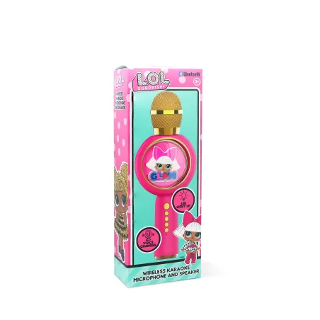 MICROFONO KARAOKE CON ALTOPARLANTE WIRELESS LOL SURPRISE! GLAM CON LUCE LED POPSING - The Shop Gamer