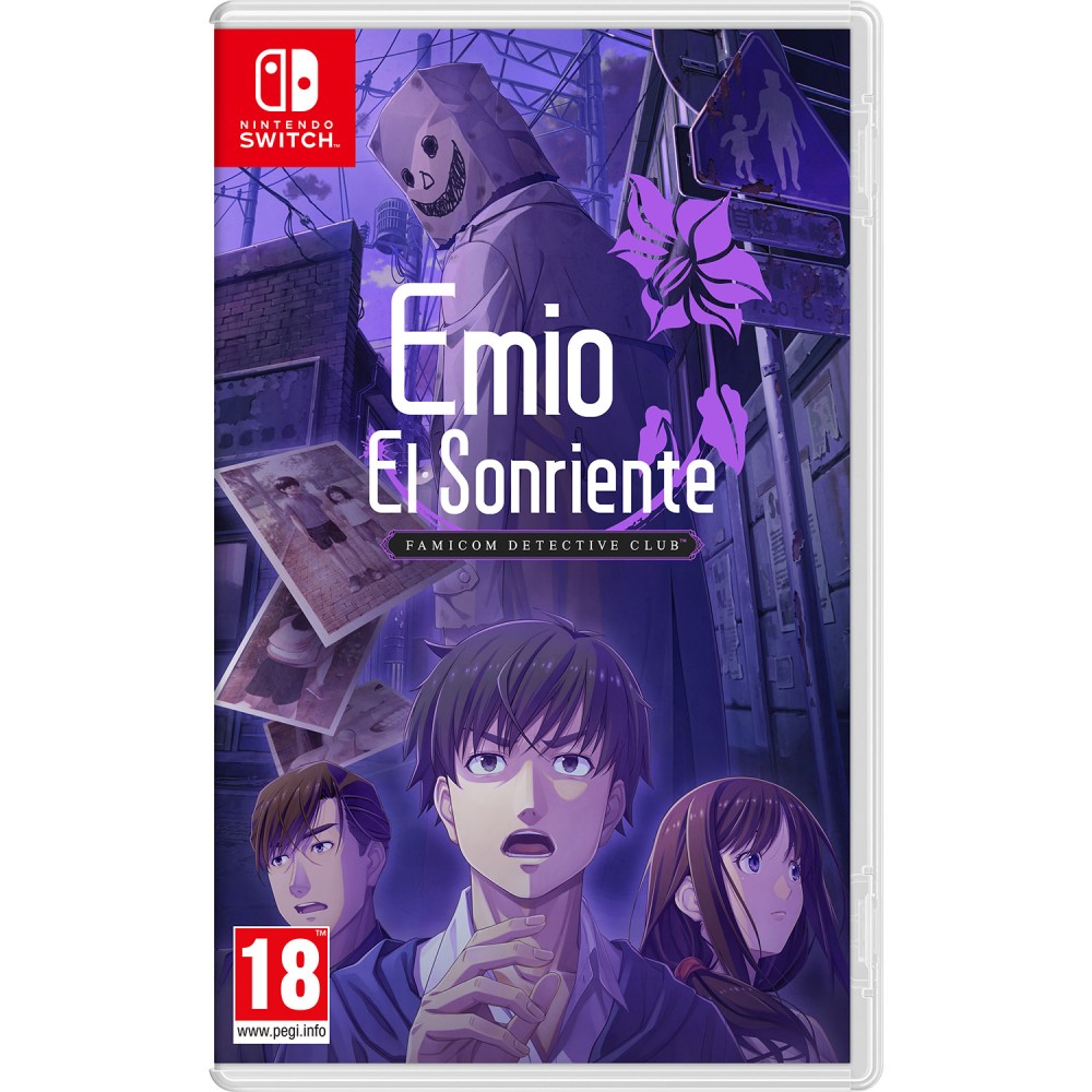 PREVENTA EMIO EL SONRIENTE FAMICOM DETECTIVE CLUB SWITCH JUEGO FÍSICO PARA NINTENDO SWITCH VERSIÓN ESPAÑOLA GARANTÍA EUROPEA