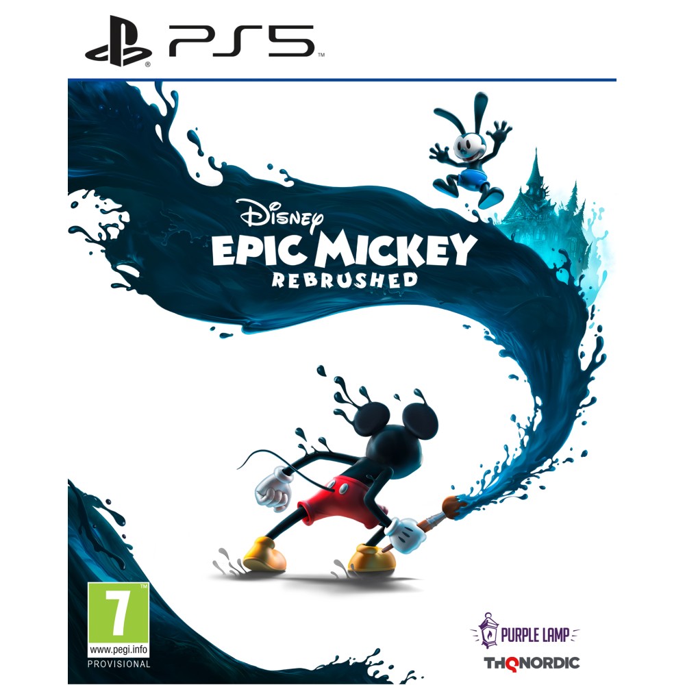 DISNEY EPIC MICKEY: REBRUSHED ELIGE VERSÍON PLAYSTATION 5 PS5 PC NINTENDO SWITCH XBOX ONE SERIES X JUEGO FÍSICO ESPAÑOL