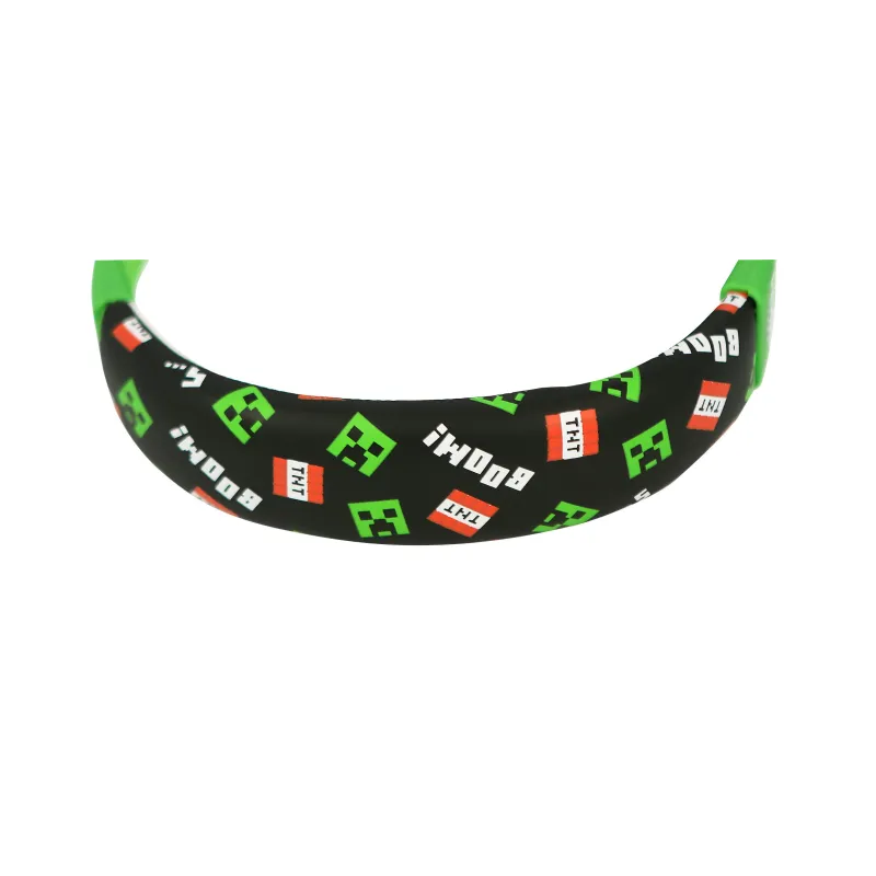 CUFFIE PER BAMBINI CON CAVO MINECRAFT CREEPER A VOLUME LIMITATO - The Shop Gamer