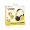 AURICULARES INFANTILES SIN CABLE POKEMON PIKACHU CON CONTROL PARENTAL DE VOLUMEN Y CABLE PARA COMPARTIR AUDIO