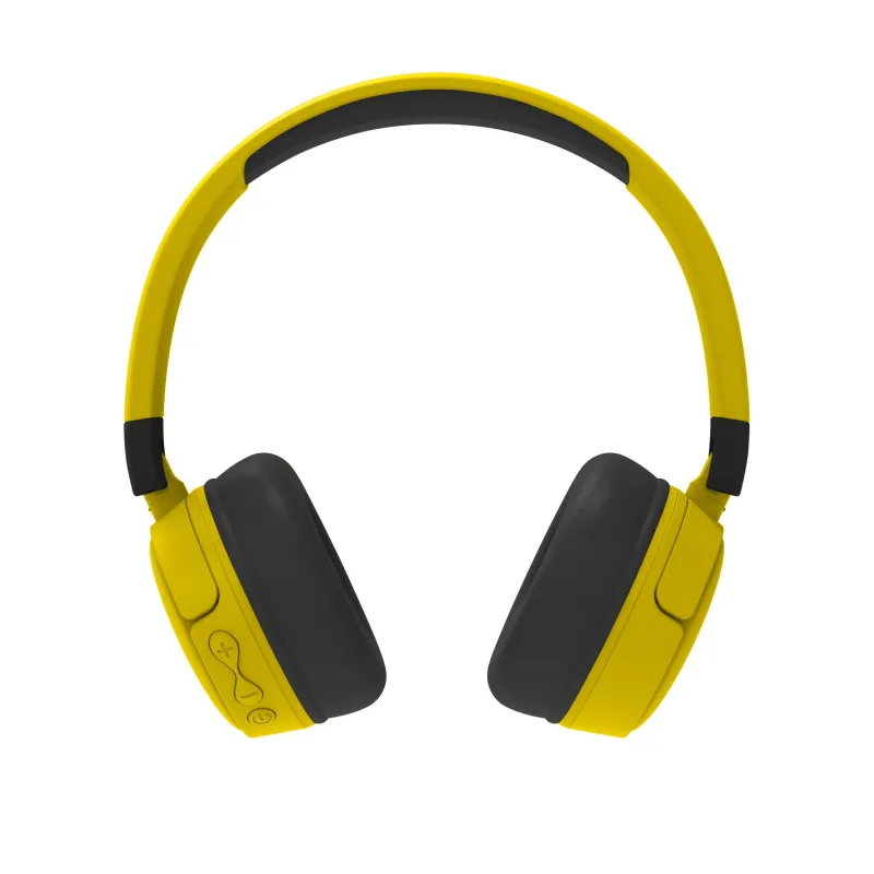 POKEMON PIKACHU CHILDREN'S WIRELESS HEADPHONES WITH PARENTAL VOLUME CONTROL AND AUDIO-SHARING CABLE - The Shop Gamer