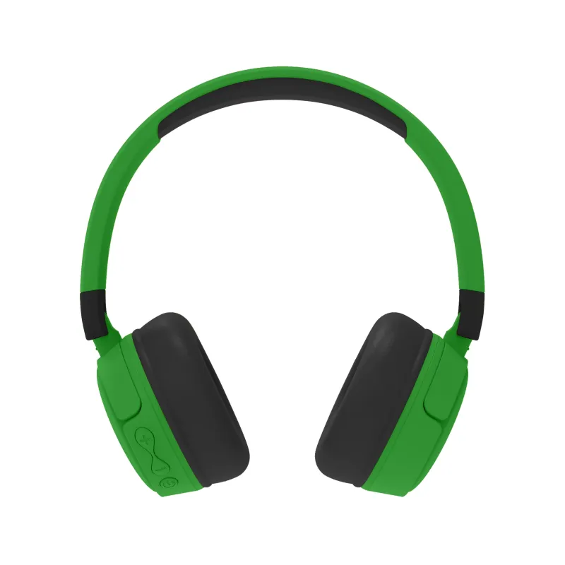MINECRAFT CREEPER WIRELESS CHILDREN'S HEADPHONES WITH PARENTAL VOLUME CONTROL AND AUDIO-SHARING CABLE - The Shop Gamer