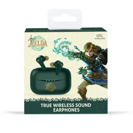 AURICULARES SEM FIOS THE LEGEND OF ZELDA: TEARS OF THE KINGDOM TWS, VERDES - The Shop Gamer