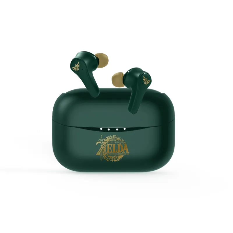AURICULARES SEM FIOS THE LEGEND OF ZELDA: TEARS OF THE KINGDOM TWS, VERDES - The Shop Gamer