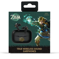 AURICULARES INALÁMBRICOS THE LEGEND OF ZELDA: TEARS OF THE KINGDOM TWS EARPODS COLOR NEGRO