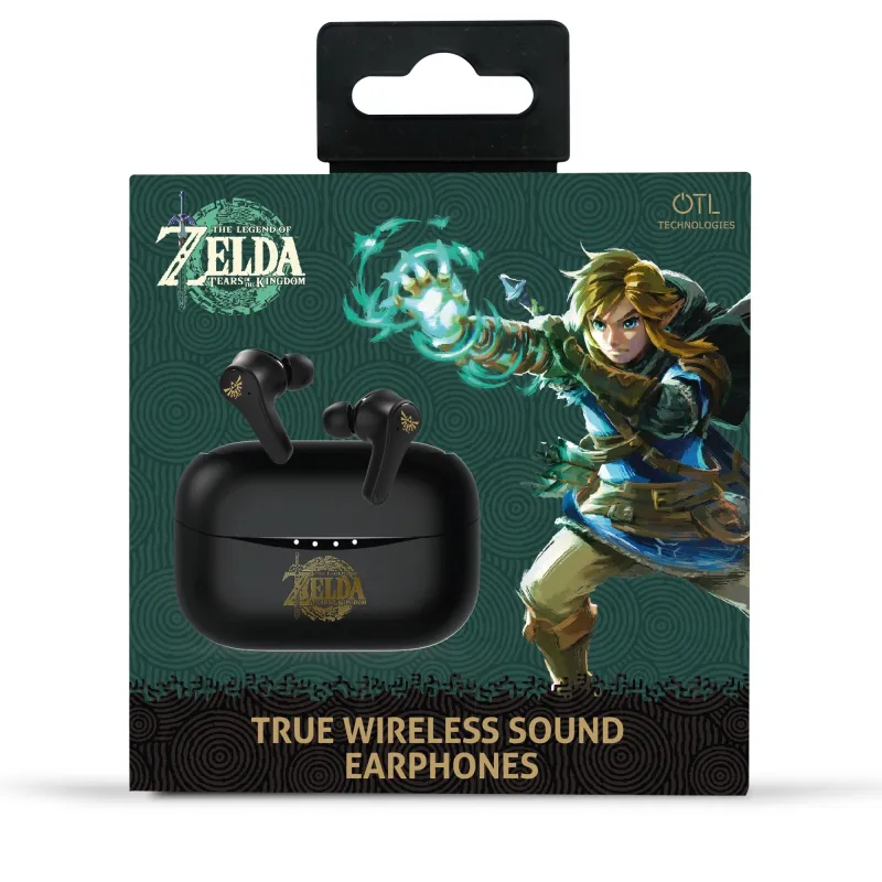 ÉCOUTEURS SANS FIL THE LEGEND OF ZELDA: TEARS OF THE KINGDOM TWS NOIRS - The Shop Gamer