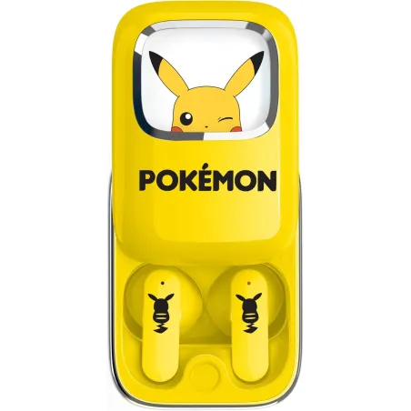 WIRELESS HEADPHONES POKEMON PIKACHU WITH SLIDING CHARGING CASE AND LED LIGHT - The Shop Gamer