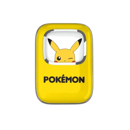 ÉCOUTEURS SANS FIL POKEMON PIKACHU AVEC ÉTUI DE RECHARGE COULISSANT ET LUMIÈRE LED - The Shop Gamer