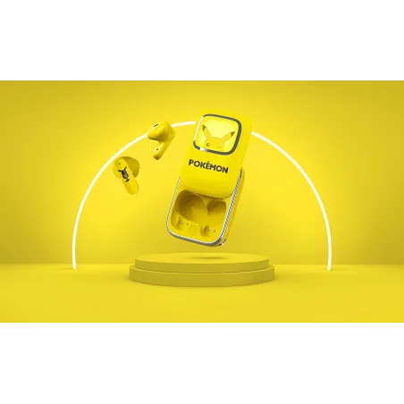 WIRELESS HEADPHONES POKEMON PIKACHU WITH SLIDING CHARGING CASE AND LED LIGHT - The Shop Gamer