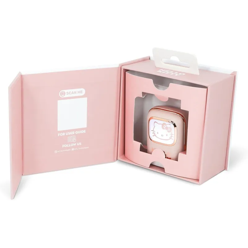 DRAADLOZE HELLO KITTY-OORDOPJES MET SCHUIFBARE OPLAADCASE EN LEDVERLICHTING - The Shop Gamer