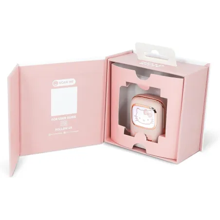 DRAADLOZE HELLO KITTY-OORDOPJES MET SCHUIFBARE OPLAADCASE EN LEDVERLICHTING - The Shop Gamer