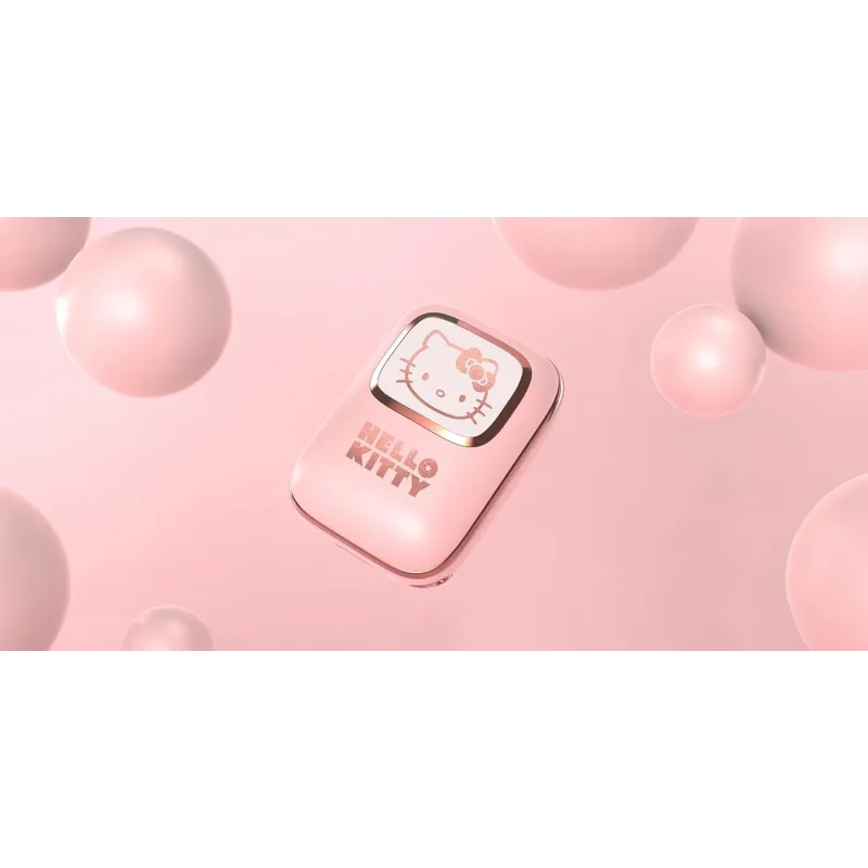 HELLO KITTY WIRELESS HEADPHONES WITH SLIDING CHARGING CASE AND LED LIGHT - The Shop Gamer