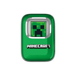 AURICULARES INALÁMBRICOS MINECRAFT CON ESTUCHE DE CARGA DESLIZANTE Y LUZ LED