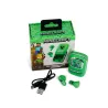 ÉCOUTEURS SANS FIL MINECRAFT AVEC BOÎTIER DE CHARGE COULISSANT ET LUMIÈRE LED - The Shop Gamer
