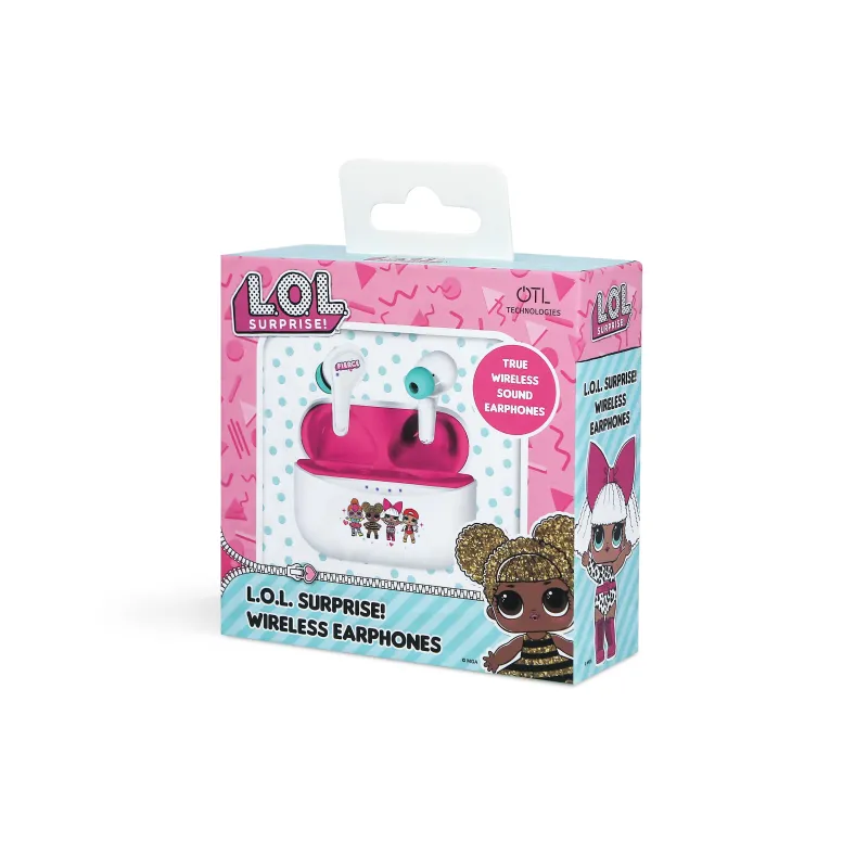 DRAADLOZE OORDOPJES LOL B.B. NATION MET TWS EARPODS-OPLAADCASE, OFFICIEEL GELICENTIEERD DOOR L.O.L. SURPRISE! - The Shop Gamer
