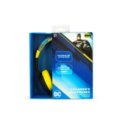 BATMAN VOLUME-LIMITED WIRED KIDS' HEADPHONES, OTL, OFFICIAL DC COMICS LICENCE - The Shop Gamer