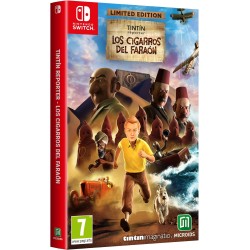 TINTIN REPORTER LOS CIGARROS DEL FARAÓN LIMITED EDITION JUEGO FÍSICO NINTENDO SWITCH VERSIÓN ESPAÑOLA GARANTÍA EUROPEA