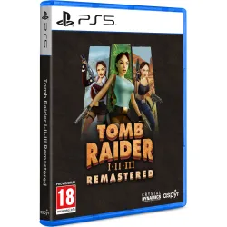 TOMB RAIDER I-III REMASTERED STARRING LARA CROFT, VERSION ESPAGNOLE, JEU PHYSIQUE PLAYSTATION PS5 PS4 NINTENDO SWITCH - The Shop