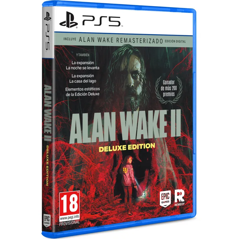 ALAN WAKE 2 DELUXE EDITION FYSIEKE GAME, KIES SPAANSE VERSIE, PLAYSTATION PS5 XBOX SERIES X, FYSIEKE GAME, EU-GARANTIE - The Sho