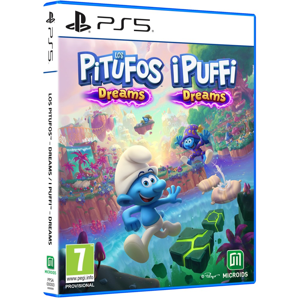 LOS PITUFOS DREAMS - REVERIE EDITION ELIGE VERSIÓN ESPAÑOLA PLAYSTATION PS5 NINTENDO SWITCH JUEGO FÍSICO GARANTÍA EU