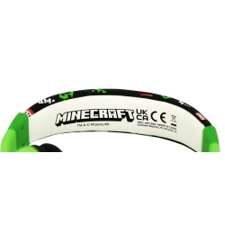 AURICULARES INFANTILES CON CABLE MINECRAFT CREEPER LIMITADOS EN VOLUMEN