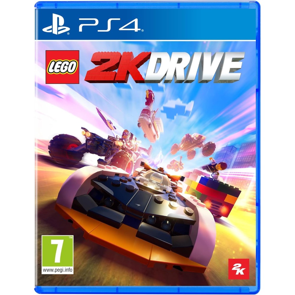 LEGO 2K DRIVE PS4 JUEGO FÍSICO PARA PLAYSTATION 4 VERSIÓN ESPAÑOLA GARANTÍA EUROPEA EU WARRANTY