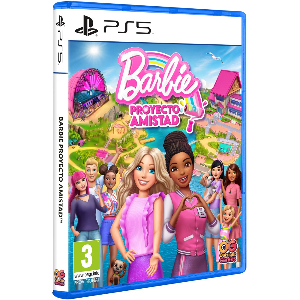 BARBIE™ PROYECTO AMISTAD ELIGE VERSÍON ESPAÑOLA PLAYSTATION PS5 PS4 NINTENDO SWITCH JUEGO FÍSICO GARANTÍA EUROPEA EU WARRANTY