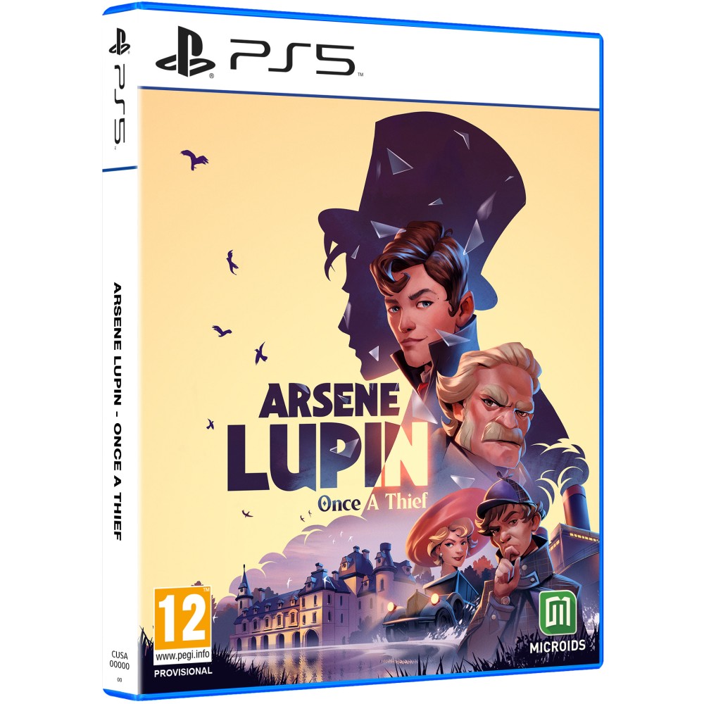 ARSENE LUPIN ONCE A THIEF ELIGE VERSIÓN ESPAÑOLA PLAYSTATION PS5 NINTENDO SWITCH JUEGO FÍSICO GARANTÍA EUROPEA