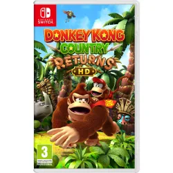 DONKEY KONG COUNTRY RETURNS HD SWITCH FYSIEKE GAME VOOR NINTENDO SWITCH, SPAANSE VERSIE, EUROPESE GARANTIE - The Shop Gamer