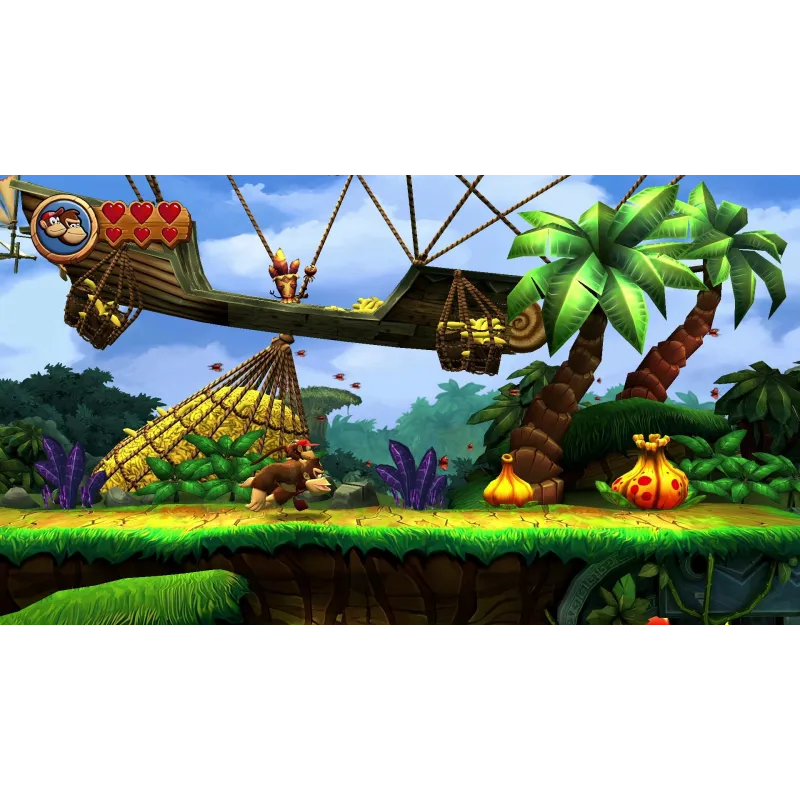 DONKEY KONG COUNTRY RETURNS HD SWITCH JEU PHYSIQUE POUR NINTENDO SWITCH, VERSION ESPAGNOLE, GARANTIE UE - The Shop Gamer