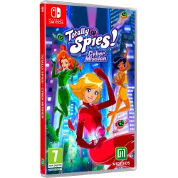 TOTALLY SPIES CYBER MISSION SWITCH JEU PHYSIQUE POUR NINTENDO SWITCH, VERSION ESPAGNOLE, GARANTIE EUROPÉENNE - The Shop Gamer