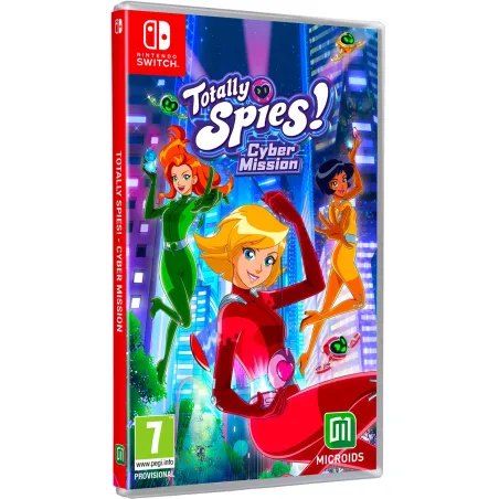 TOTALLY SPIES CYBER MISSION SWITCH FYSIEKE GAME VOOR NINTENDO SWITCH, SPAANSE VERSIE, EUROPESE GARANTIE EU WARRANTY - The Shop G