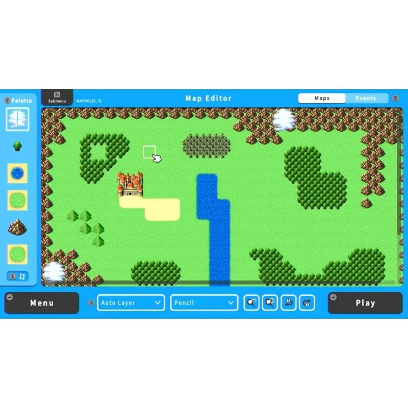 RPG MAKER WITH SWITCH, PHYSISCHES SPIEL FÜR NINTENDO SWITCH, SPANISCHE VERSION, EU-GARANTIE - The Shop Gamer