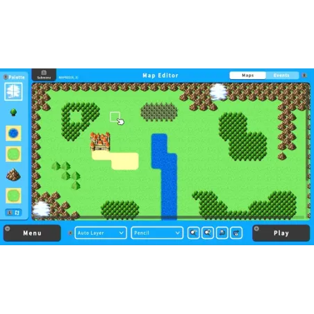 RPG MAKER WITH SWITCH FYSIEKE GAME VOOR NINTENDO SWITCH, SPAANSE VERSIE, EUROPESE GARANTIE - The Shop Gamer