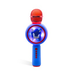 MICRÓFONO KARAOKE CON ALTAVOZ INALÁMBRICO SONIC CON LUZ LED POPSING