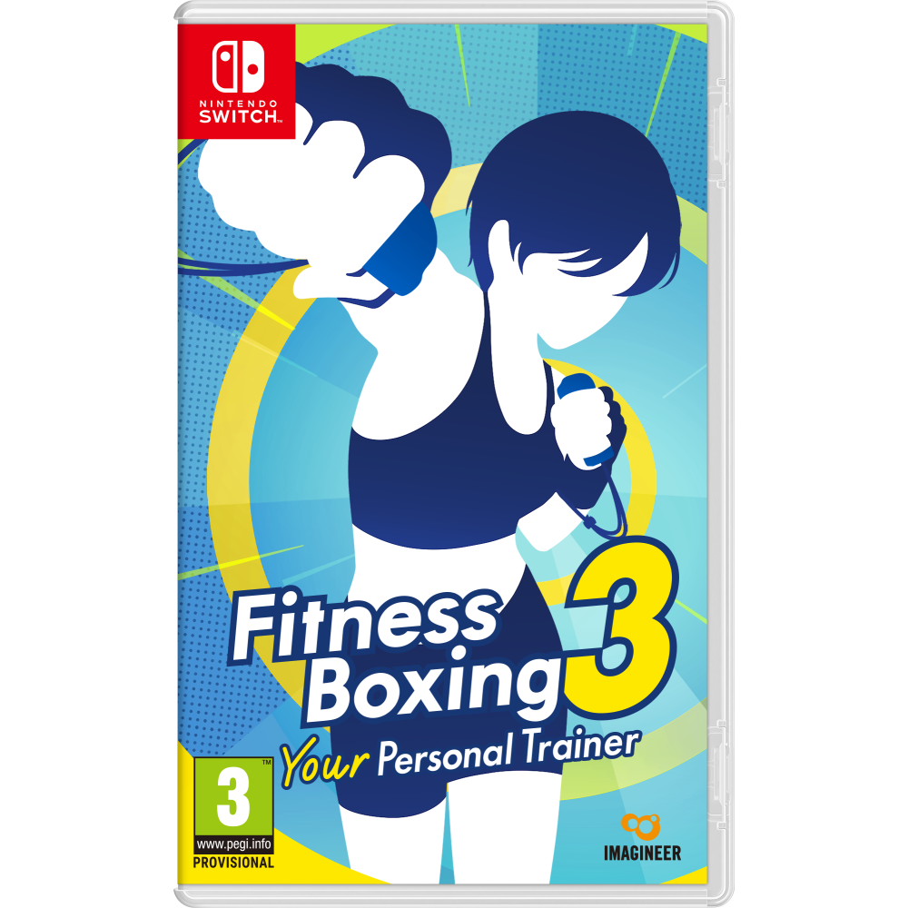 FITNESS BOXING 3 YOUR PERSONAL TRAINER SWITCH JUEGO FÍSICO PARA NINTENDO SWITCH VERSIÓN ESPAÑOLA GARANTÍA EUROPEA EU WARRANTY