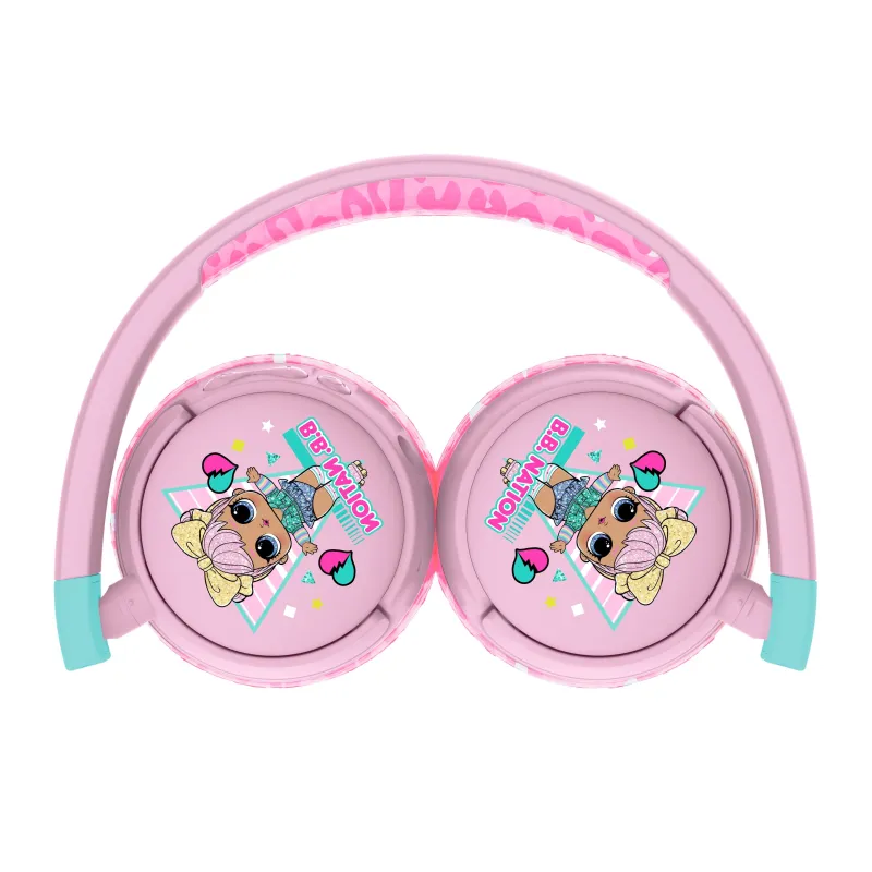LOL SURPRISE WIRELESS CHILDREN'S HEADPHONES WITH PARENTAL VOLUME CONTROL AND AUDIO-SHARING CABLE - The Shop Gamer