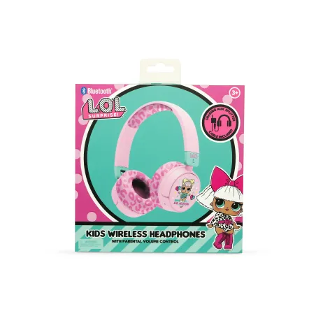 LOL SURPRISE WIRELESS CHILDREN'S HEADPHONES WITH PARENTAL VOLUME CONTROL AND AUDIO-SHARING CABLE - The Shop Gamer