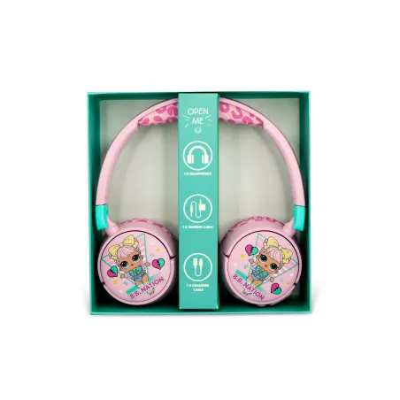 LOL SURPRISE WIRELESS CHILDREN'S HEADPHONES WITH PARENTAL VOLUME CONTROL AND AUDIO-SHARING CABLE - The Shop Gamer