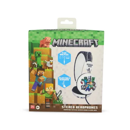 CASQUE FILAIRE MINECRAFT SOUS LICENCE OFFICIELLE, POUR ENFANTS DÈS 8 ANS ET ADULTES - The Shop Gamer