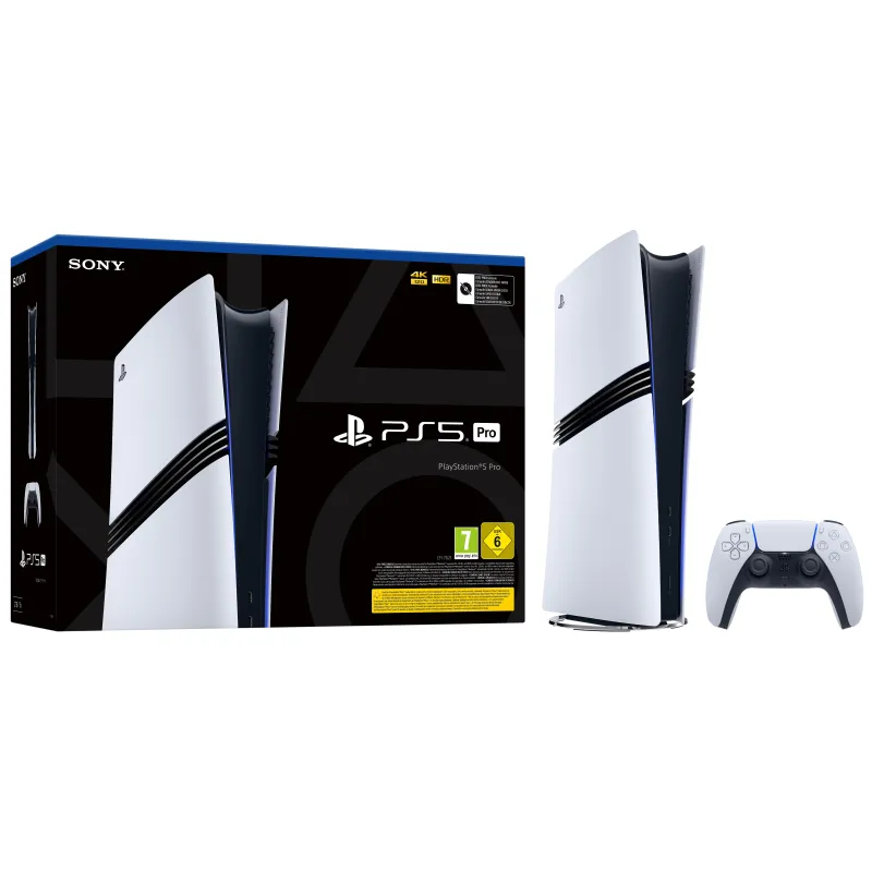 PLAYSTATION 5 PRO 2TB KONSOLE PS5 PRO MIT DUALSENSE-CONTROLLER SPANISCHE VERSION EUROPÄISCHE GARANTIE EU WARRANTY - The Shop Gam