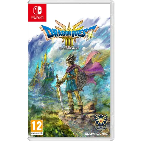 DRAGON QUEST III HD-2D REMAKE CHOISISSEZ LA VERSION PS5 PLAYSTATION 5 SWITCH XBOX SERIES X, VERSION ESPAGNOLE, JEU PHYSIQUE - Th