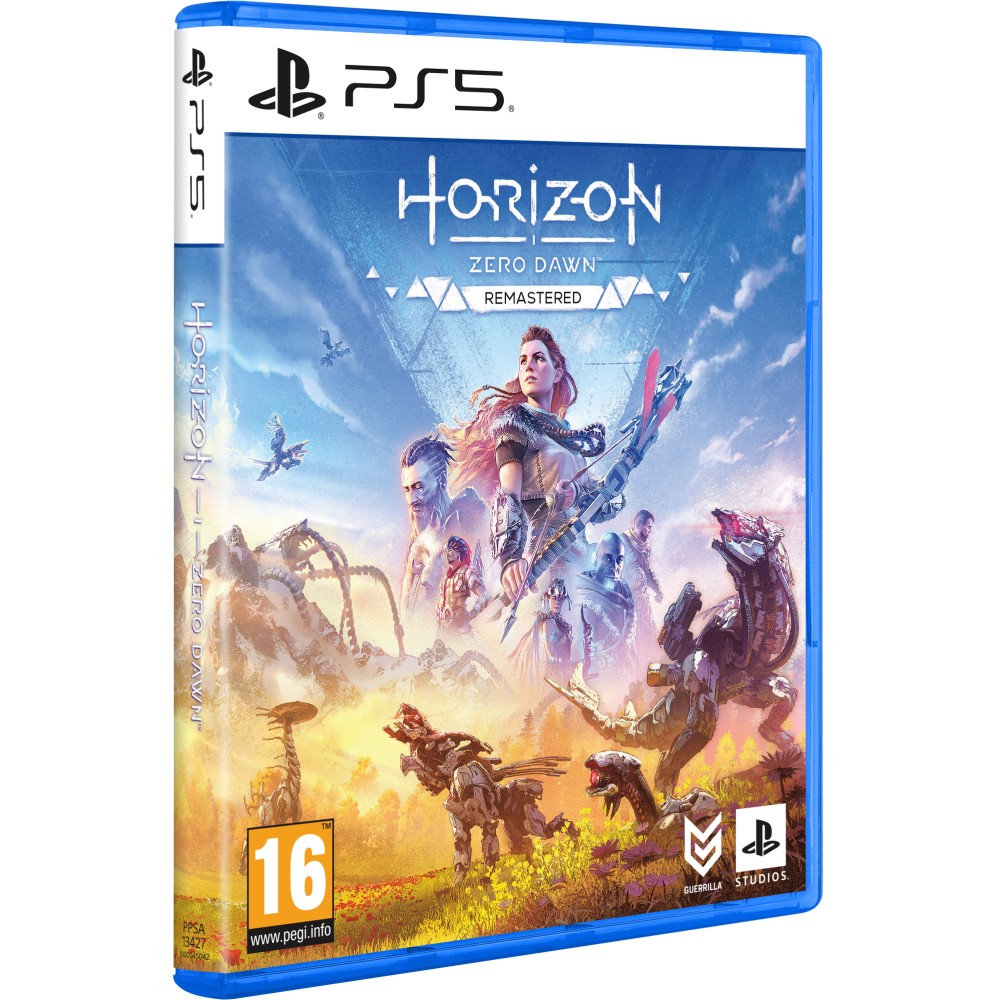 PREVENTA HORIZON ZERO DAWN REMASTERED PS5 JUEGO FÍSICO PARA PLAYSTATION 5 VERSIÓN ESPAÑOLA GARANTÍA EUROPEA EU WARRANTY