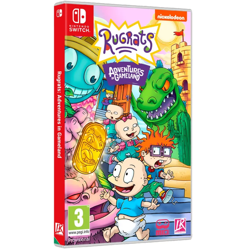 RUGRATS: ADVENTURES IN GAMELAND SWITCH JEU PHYSIQUE POUR NINTENDO SWITCH, VERSION ESPAGNOLE, GARANTIE EUROPÉENNE - The Shop Game