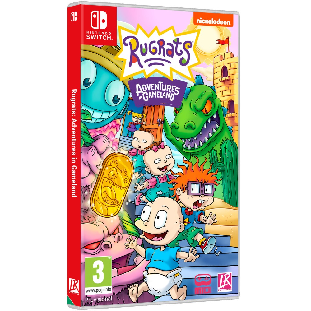 RUGRATS: ADVENTURES IN GAMELAND SWITCH JUEGO FÍSICO PARA NINTENDO SWITCH VERSIÓN ESPAÑOLA GARANTÍA EUROPEA EU WARRANTY