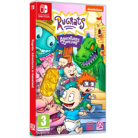 RUGRATS: ADVENTURES IN GAMELAND SWITCH JEU PHYSIQUE POUR NINTENDO SWITCH, VERSION ESPAGNOLE, GARANTIE EUROPÉENNE - The Shop Game